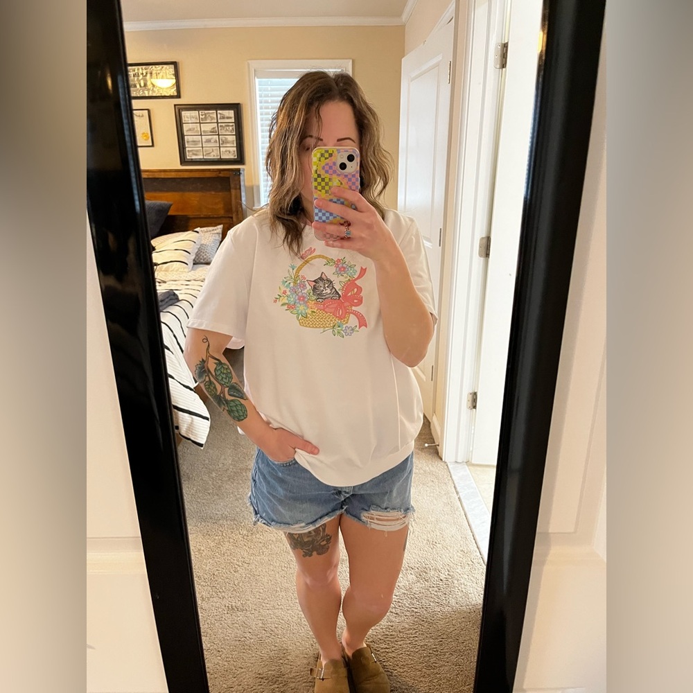 Vintage Alfred Dunner Cat Shirt